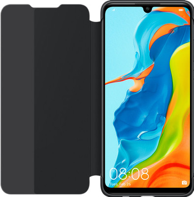Huawei P30 Lite View Flip Cover Book Case Black is no longer available