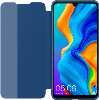 Huawei P30 Lite View Flip Cover Book Case Blue is no longer available