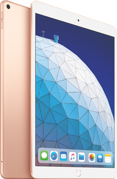 Apple iPad Air (2019) 64 GB Wifi + 4G Goud is nooit meer leverbaar