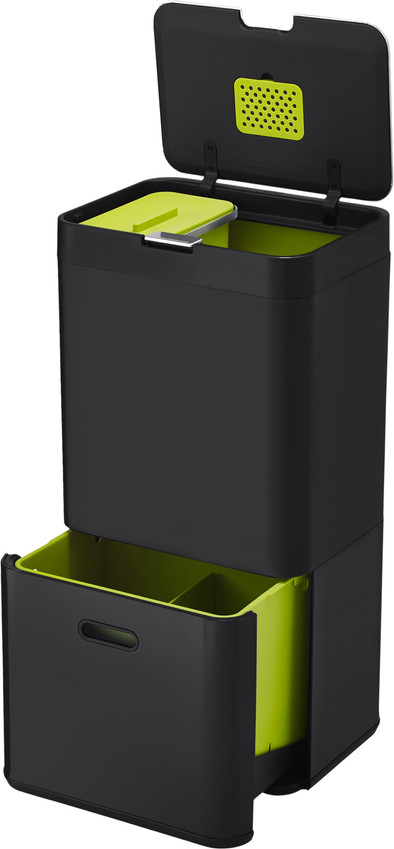 Joseph Joseph Intelligent Waste Totem 60 Liter Zwart is nooit meer leverbaar