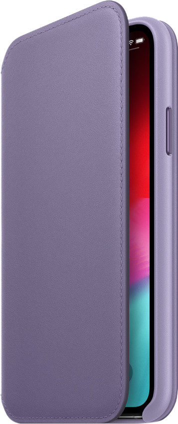 Apple iPhone Xs Leather Folio Lilac is no longer available