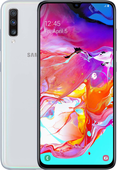 Samsung Galaxy A70 128GB Wit is nooit meer leverbaar