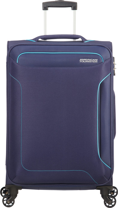 American Tourister Holiday Heat Spinner 55cm Navy Coolblue