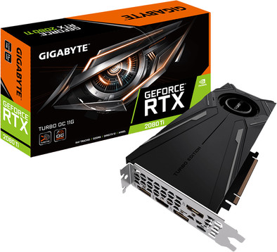Gigabyte GeForce RTX 2080 Ti TURBO OC 11G is nooit meer leverbaar