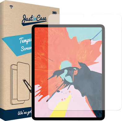 Just in Case Apple iPad Pro 12,9" (2022/2021/2020) Screenprotector Glas is nooit meer leverbaar