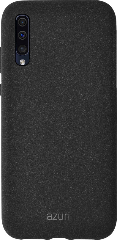 Azuri Flexible Sand Samsung Galaxy A50 / A30s Back Cover Zwart is nooit meer leverbaar