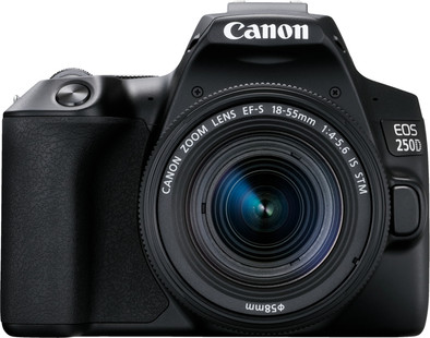 Canon EOS 250D + 18-55 f/4-5.6 IS STM is nooit meer leverbaar