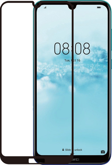 Azuri Rinox Gehard Glas Huawei Y6 (2019) Screenprotector Glas Zwart is nooit meer leverbaar
