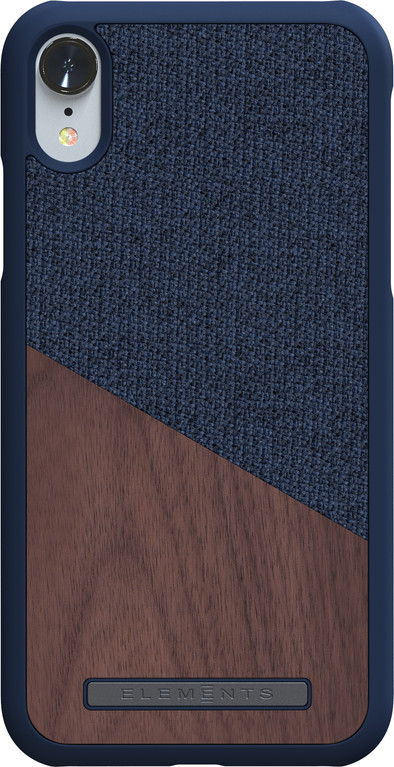Nordic Elements Frejr Apple iPhone Xr Back Cover Blue / Wood is no longer available