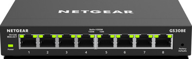 Netgear GS308E-100PES is nooit meer leverbaar
