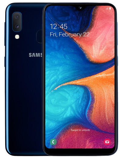 Samsung Galaxy A20e Blauw is nooit meer leverbaar