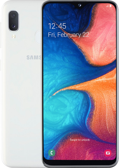 Samsung Galaxy A20e Wit is nooit meer leverbaar