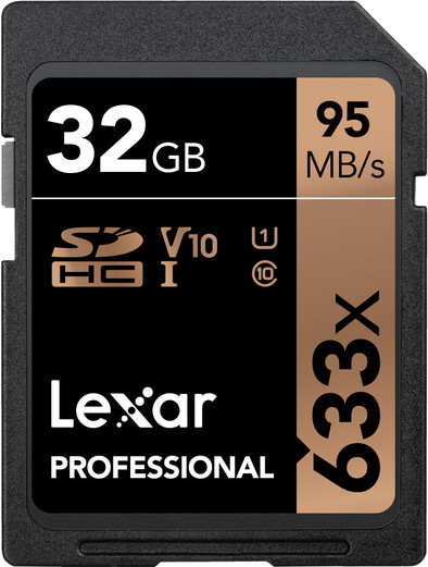 Lexar SDHC Professional UHS-I 633x 32GB is no longer available