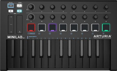 Arturia MiniLab MKII Zwart is nooit meer leverbaar