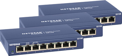 Netgear GS108 8-Port Gigabit Network Switch 3 Pack is no longer available