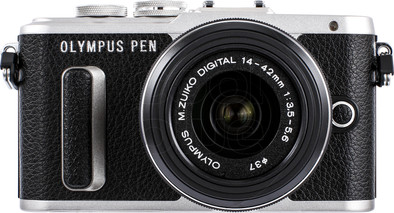 Olympus PEN E-PL8 Zwart + 14-42mm IIR f/3.5-5.6 is nooit meer leverbaar