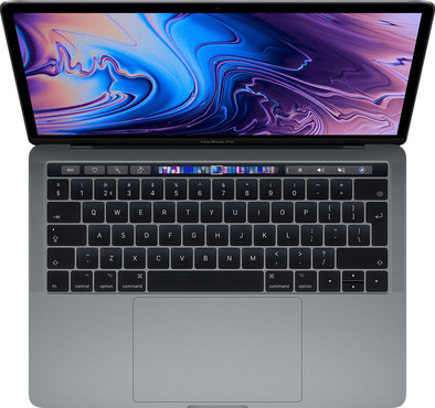 Apple MacBook Pro 13" Touch Bar (2019) 16/256GB 2,4GHz Space Gray is nooit meer leverbaar