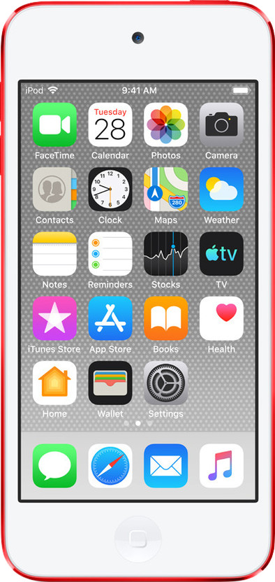 Apple iPod Touch (2019) 128 GB RED is nooit meer leverbaar