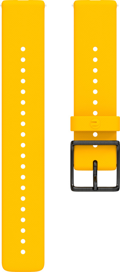 Polar Ignite Siliconen Bandje Geel M/L is nooit meer leverbaar
