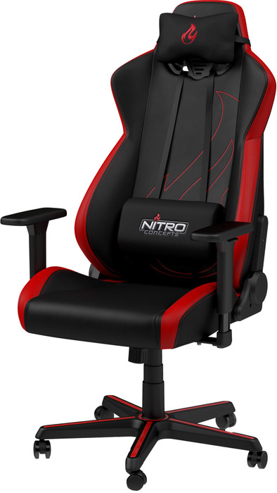 Nitro Concepts S300 EX Gaming Stoel - Inferno Red is nooit meer leverbaar