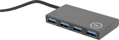 BlueBuilt 4-Poorts USB-A/C 3.0 Hub is nooit meer leverbaar