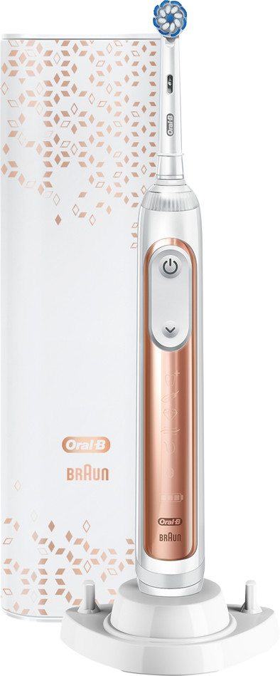 Oral-B Genius X 20100S Rose gold | Coolblue | Electric toothbrushes