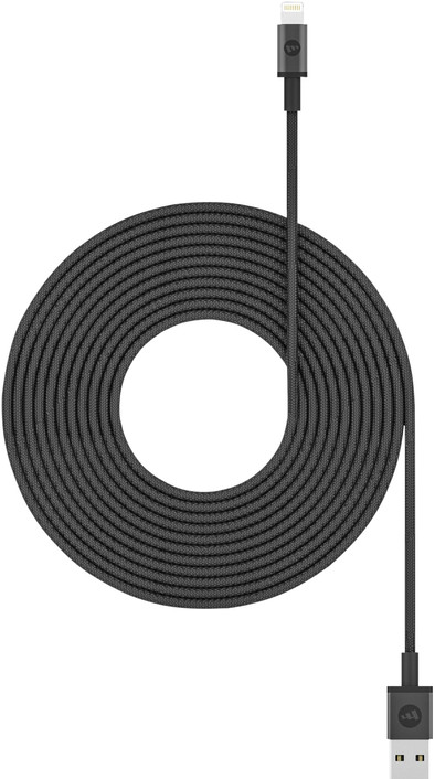 Mophie Usb A naar Lightning Kabel 3m Zwart is nooit meer leverbaar