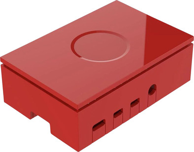 Multicomp Pro Raspberry Pi 4 behuizing - Rood is nooit meer leverbaar