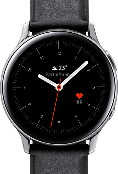 Samsung Galaxy Watch Active2 Zilver / Zwart 40 mm RVS is nooit meer leverbaar