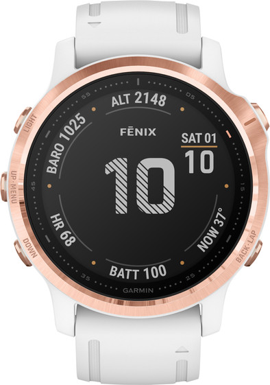 Garmin Fenix 6S Pro Roségoud 42 mm is nooit meer leverbaar