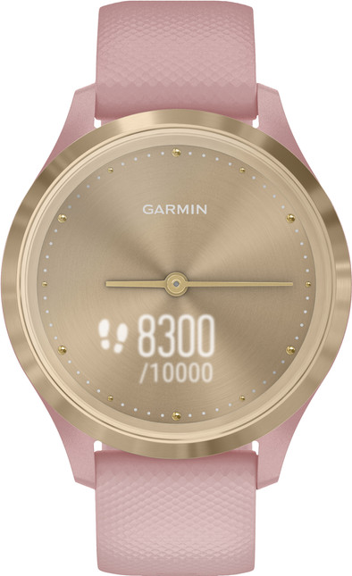 Garmin Vivomove 3S  Sport - Goud/Roze - 39 mm is nooit meer leverbaar