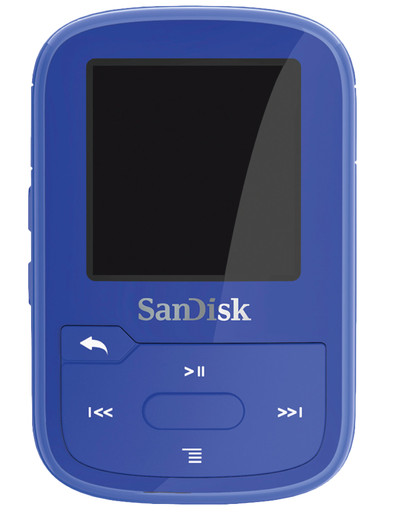 Sandisk Clip Sport Plus Blauw is nooit meer leverbaar