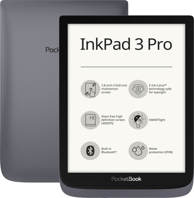 Pocketbook Inkpad 3 Pro Zwart is nooit meer leverbaar