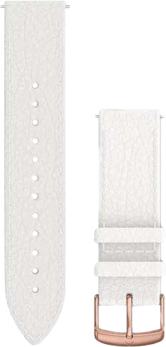 Garmin Quick Release 20mm Watch Strap Leather White Coolblue