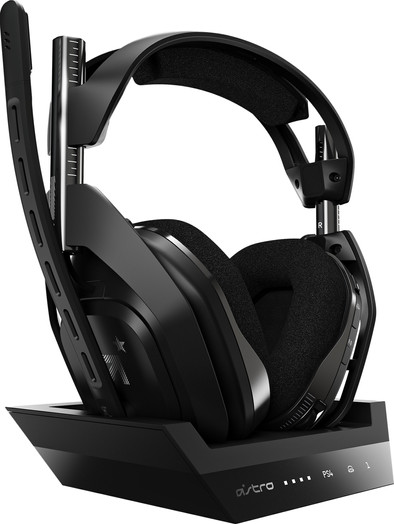 Astro A50 Draadloze Gaming Headset + Base Station voor PS4 - Zwart is nooit meer leverbaar