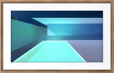 Meural Canvas Walnoothout 27 inch is nooit meer leverbaar