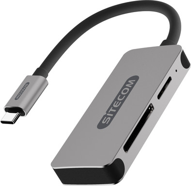 Sitecom USB-C Mini Card Reader - SD, MicroSD is nooit meer leverbaar