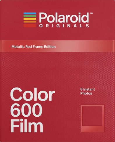 Polaroid Originals Instant Photo Paper Color Film 600 Metallic Red