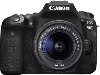 Canon EOS 90D + EF-S 18-55mm f/3.5-5.6 IS STM is nooit meer leverbaar