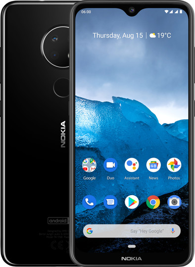 Nokia 6.2 Zwart is nooit meer leverbaar