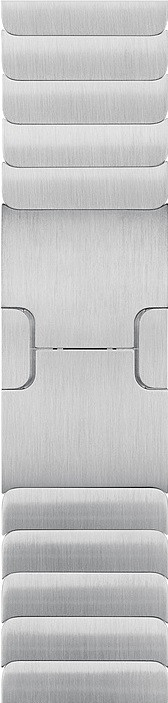 Apple Watch 42/44/45 mm Schakelarmband Zilver is nooit meer leverbaar