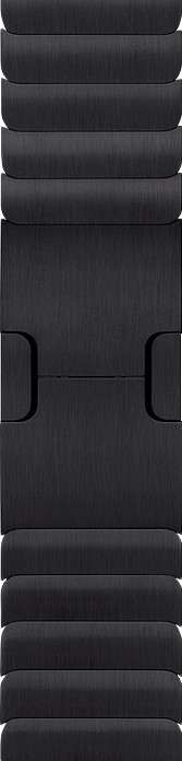 Apple Watch 42/44/45 mm Schakelarmband Spacezwart is nooit meer leverbaar