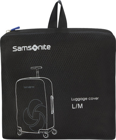 Samsonite Foldable Luggage cover M/L is nooit meer leverbaar