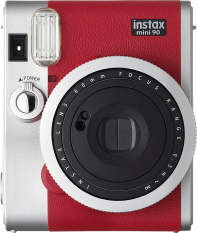 Fujifilm Instax Mini 90 Rood is nooit meer leverbaar
