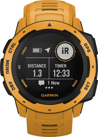 Garmin Instinct Geel is nooit meer leverbaar