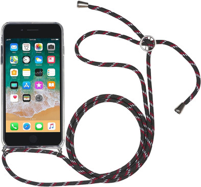 StilGut iPhone 7/8 Back Cover met Koord Transparant is nooit meer leverbaar