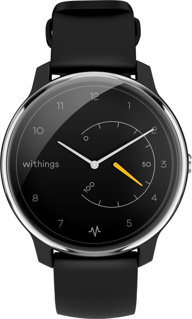 Withings Move ECG Zilver/Zwart is nooit meer leverbaar