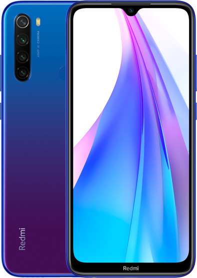 Xiaomi Redmi Note 8T 128 GB Blauw is nooit meer leverbaar