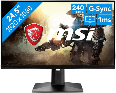 MSI Optix MAG251RX | Coolblue | Monitoren