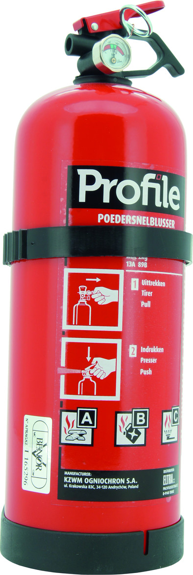 Anaf Poederblusser 2 Kg NL is nooit meer leverbaar